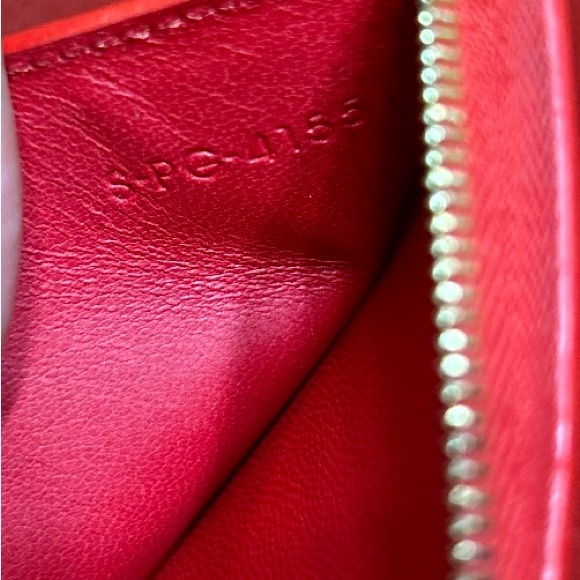 Celine Authentic Vintage Bi-color Compact Wallet - Picture 9 of 13